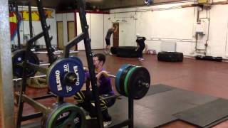 130kg front squat