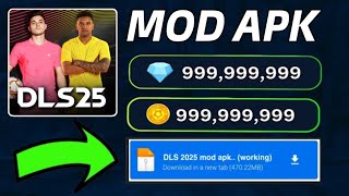 Dream League Soccer 2025 MOD APK v12.050 Gameplay - DLS 2025 MOD APK (Diamonds \u0026 Coins)