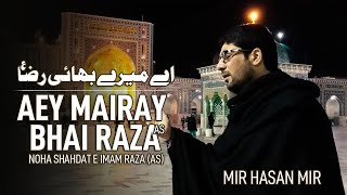 Aey Mairay Bhai Raza (ع) | Mir Hasan Mir Nohay | Shahadat e Mola Raza | Noha Imam Raza