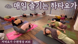 [엔젤요가] 저녁요가 수련영상#36 | 매일 즐기는 하타요가