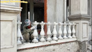 Construction Techniques Of Precast Concrete Baluster Fences For Beautiful Porches