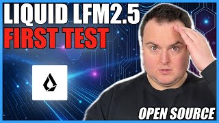 LiquidAI LFM2.5 Models Tested – Micro Vision and Speech-to-Speech!