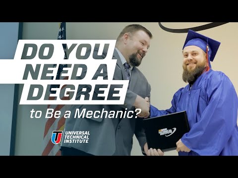 Do you need a degree to become a mechanic?