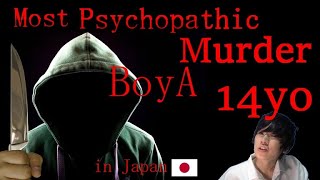 Most Psychopathic murder in Japan.Seito Sakakibara 14 years old. True crime in Kobe Hyogo Japan 90s