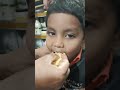 eating sonpapri rajnandini