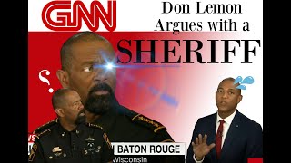 GNN Don Lemon and Sheriff Clark | Argue over police shootings. 2016 CNN clip. Montreal Youtuber