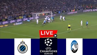 🔴LIVE : Club Brugge vs Atalanta | Uefa Champions League 2025 | Ucl Live Stream