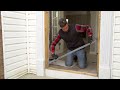 how to install a prehung exterior door