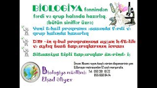 Biologiya hazırlıq proqramı