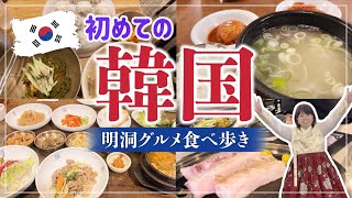 【韓国】韓国グルメってこんなに美味しい！🌟明洞を歩く！