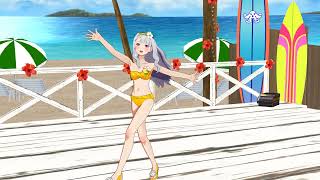 [MMD 1440p60FPS]  Kami Summer!!! [The IdolM@ster Starlit Season Takane Shijou]