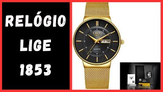 Relógio Lige 1853 Dourado Slim #005 #relogio #watch