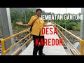 Jembatan Gantung Karedok Jatigede Sumedang