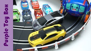 Transformer Race On Carrera Racing System And Mecard Mini Car Toys