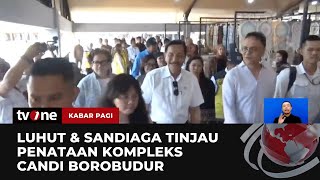 Menko Marves \u0026 Menparekraf Kunjungi Kawasan Museum dan Kampung Seni Borobudur | Kabar Pagi tvOne