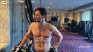 Mark Wahlberg -  in great shape, training as usual