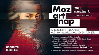 CONCERTO BUDAPEST / MOZART-NAP - 1. Nyitókoncert