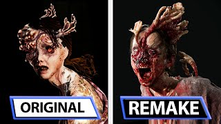 The Last of Us Part I | Original VS Remake | Monsters & Characters | Models Comparison