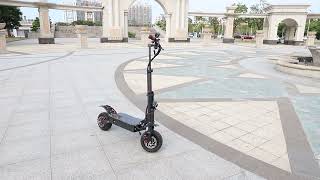 60V 6000W dual motor electric scooter with bright logo