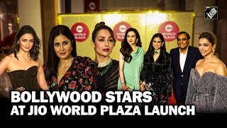 Bollywood Celebrities arrive at JIO World Plaza launch in Mumbai