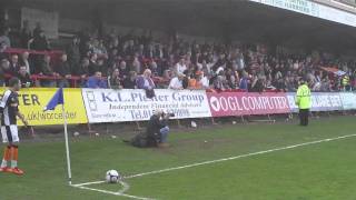 Kidderminster 3-3 Luton Town Lge Town 2nd Half Pressure 2nd Apr 2011.AVI