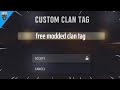 how to get GLITCH CLAN TAGS in VANGUARD! (SHG, IW, RVN COLOR RED TAG) DEVELOPER CLAN TAG VANGUARD!