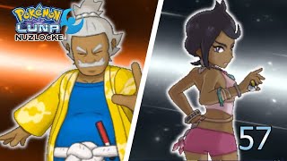 57 ¡Kaudan y Mayla del Alto Mando! - Pokémon Luna NUZLOCKE