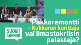 Sitowise - SuomiAreena 2023 - Pakkoremontti - Kukkaron kurittaja vai ilmastokriisin pelastaja?