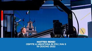 La mia intervista a Mezz'ora in più | 19/06/2022