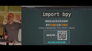 import bpy: modern add-on development — Blender Conference 2025