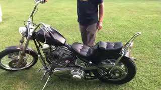 1958 Panhead cold start up