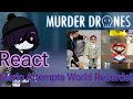 Murder Drone React Mario Attempts World Records! (@SMG4) GL2