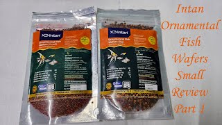 Intan Ornamental Fish Wafers Food Review | Fish Food Review With Results