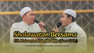 Muhammad Hadi Bersholawat Busyrolana bersama KH.Muhammad Zhofaruddin di Samarinda