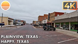 Plainview, Texas to Happy, Texas! Drive with me on a Texas highway!