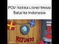 Ketika Lionel Messi Batal Ke Indonesia 🗿 #shorts #messi