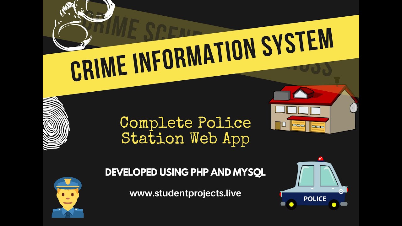 Online Crime Reporting System PHP MySQL Project - YouTube