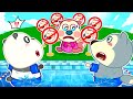 Don't Be Sad! Jenny Can't Play At the Swimming Pool | Play Safe 🤩 Wolfoo Kids Cartoon