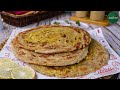 Aloo Lacha Paratha Recipe by SooperChef | Make and Freeze Paratha | Sehri Recipes (Ramzan Special)