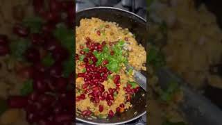 ಕಡಲೆಕಾಳು ಗೊಜ್ಜವಕ್ಕಿ | Chickpeas Tamarind Poha | Huli Avalakki | #shorts