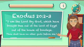 Bible Memory | Exodus 20:2-3