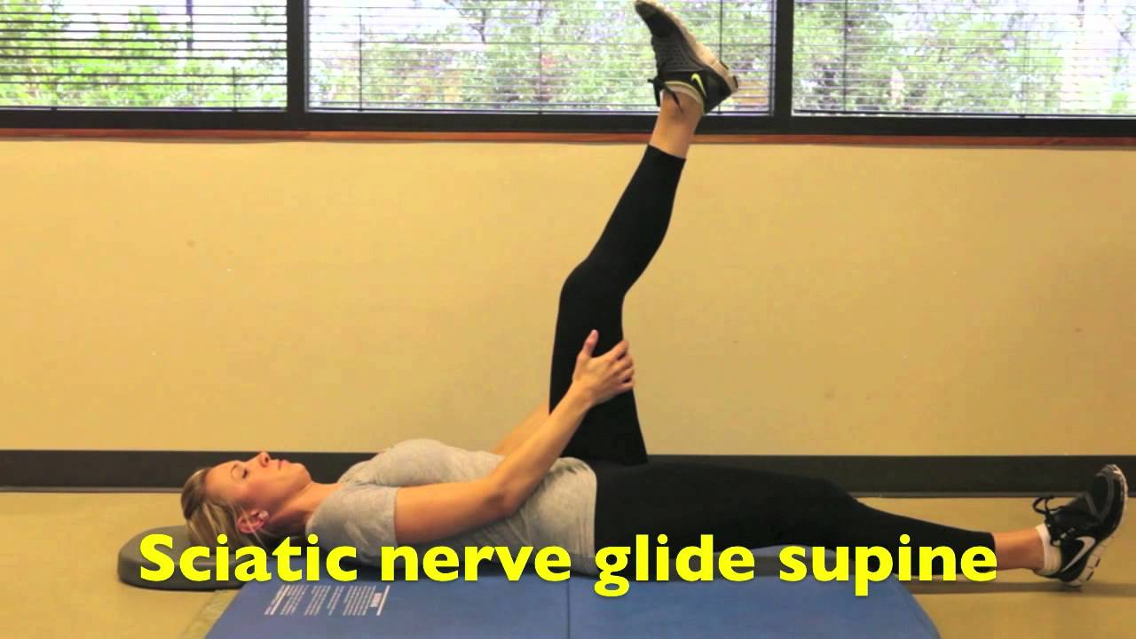 Sciatic Nerve Glide Supine Youtube