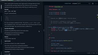 Hackerrank: Grid Challenge