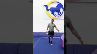 A drill to help you with those handstand forward rolls!