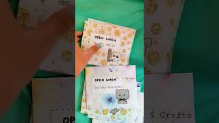 Open When Letters| Handmade Long distance Gifts | gift for boyfriend | gift for girlfriend| S Crafts