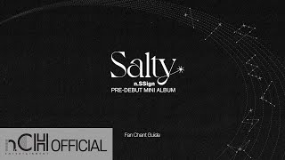 [n.SSign] n.SSign(엔싸인) PRE-DEBUT MINI ALBUM 'Salty' 공식 응원법