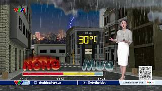 Dự báo thời tiết 19h45 - 11/04/2026 | Hà Nội bao giờ có mưa giông? | VTVWDB