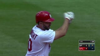 SF@STL: Wainwright helps himself with an RBI double