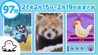 【赤ちゃんが泣きやむ】シナぷしゅ公式21/02/15～02/19まとめ│テレビ東京ｘ東大赤ちゃんラボ│赤ちゃんが喜ぶ知育の動画