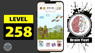 Brain Test Level 258 Walkthrough